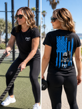 Women's Blue Line Strength Tee