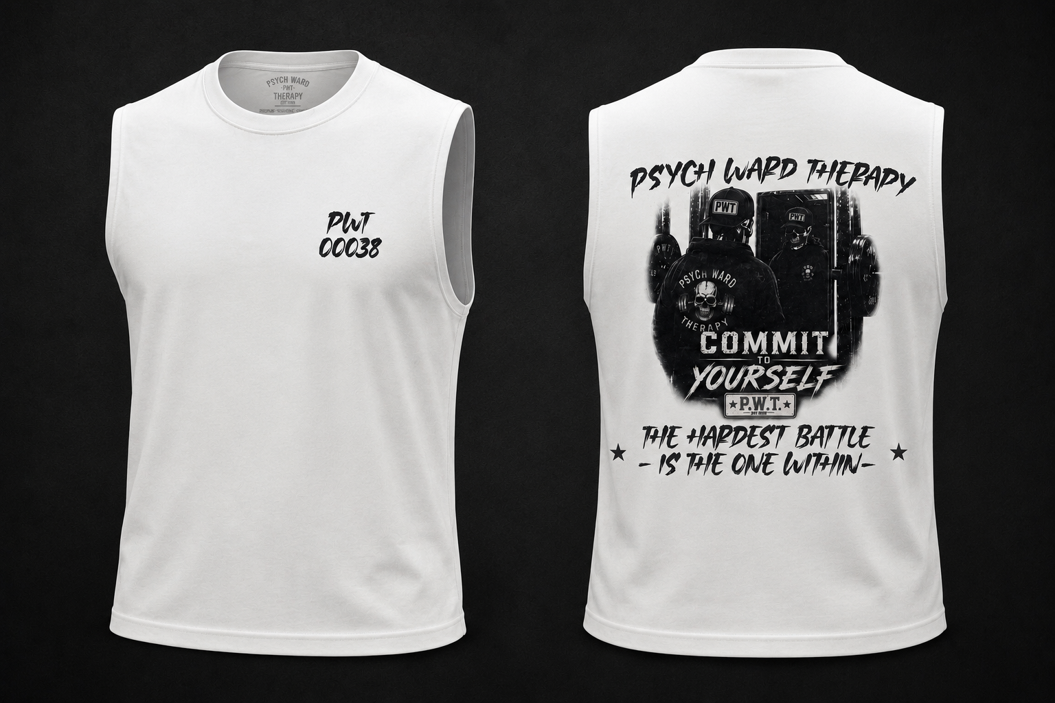 PWT "Commit Yourself" Muscle Tank