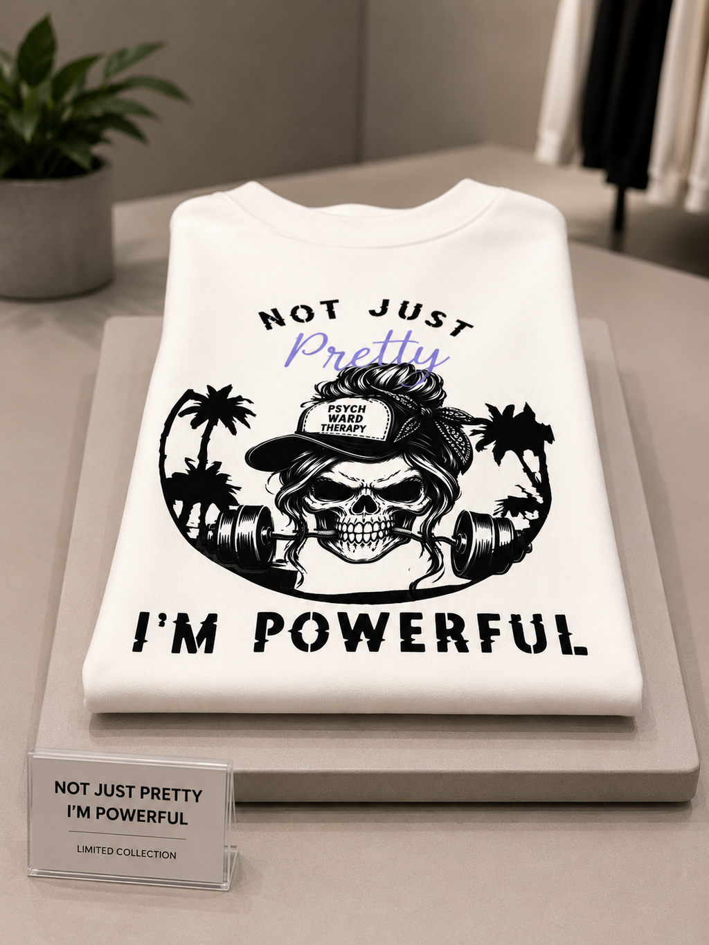 PWT Not Just Pretty. I'm Powerful. Women's Tank