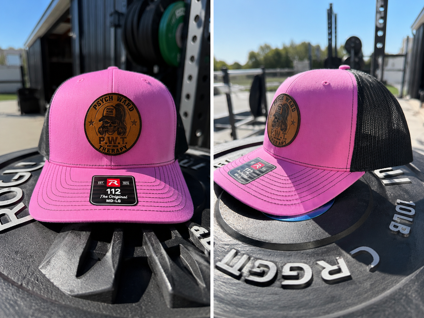 Women's Pink Richardson 112 Trucker Hat