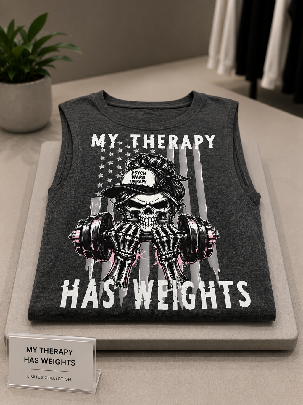 My Therapy Has Weights Women's Tank