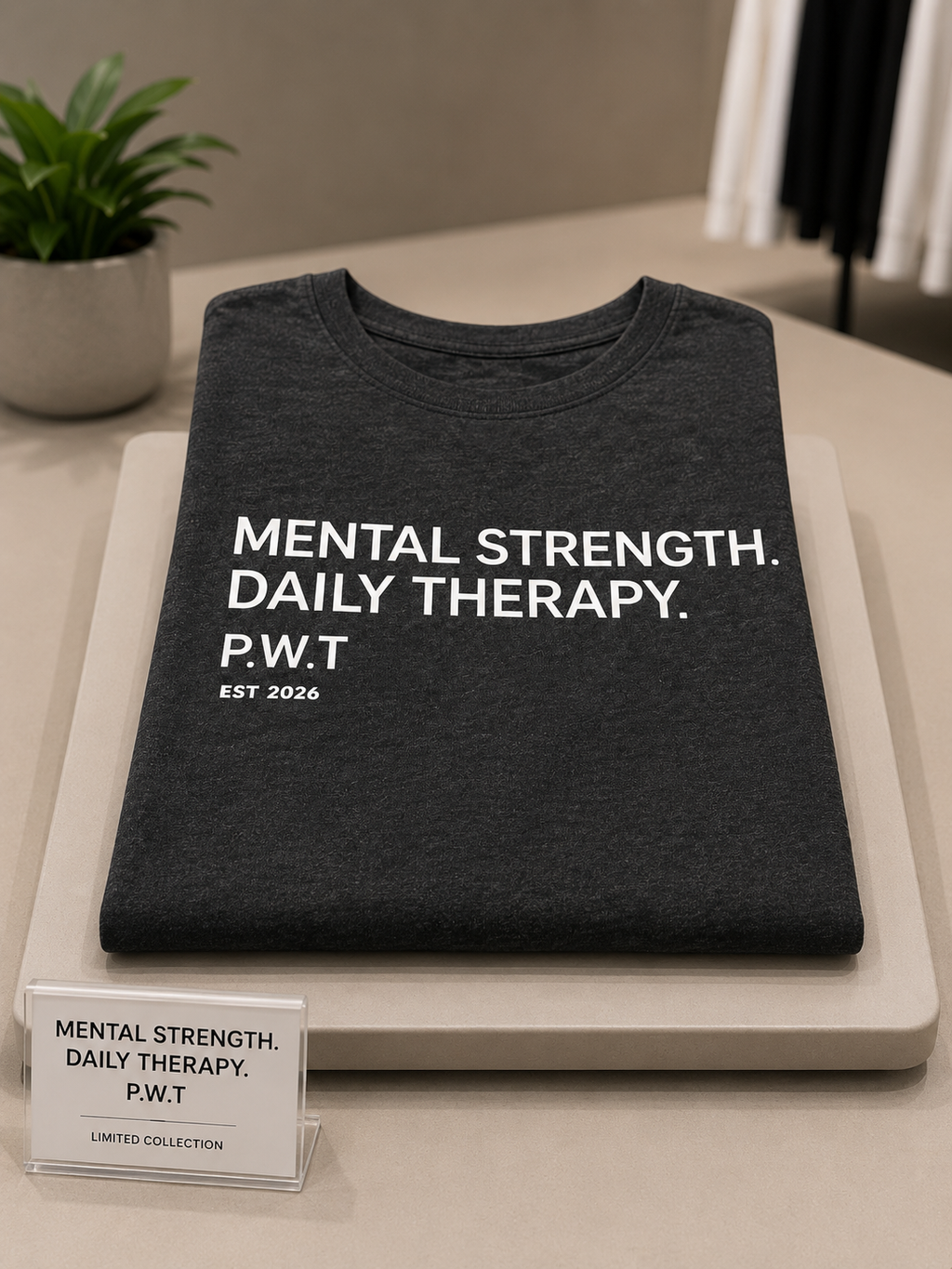 Mental Strength. Daily Therapy. Women's Tee